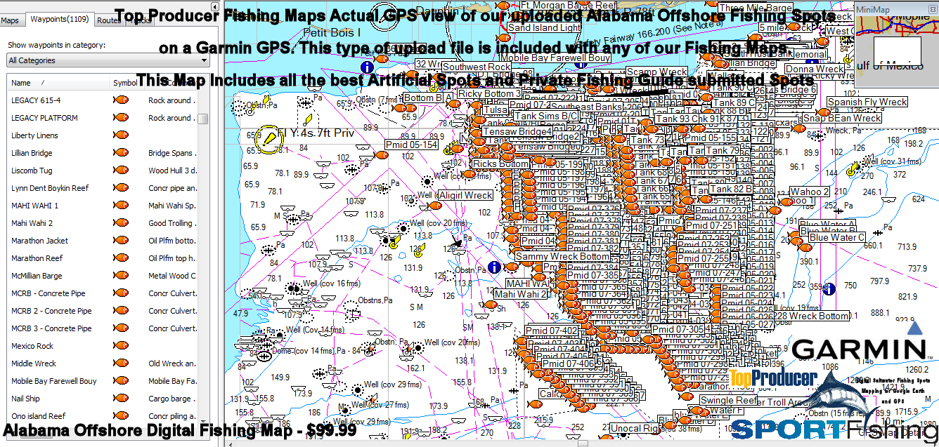 free fishing maps, Guide to Coastal Georgia Fishing Spots